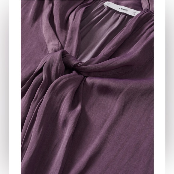 MANGO Satin Top - Picture 6 of 7